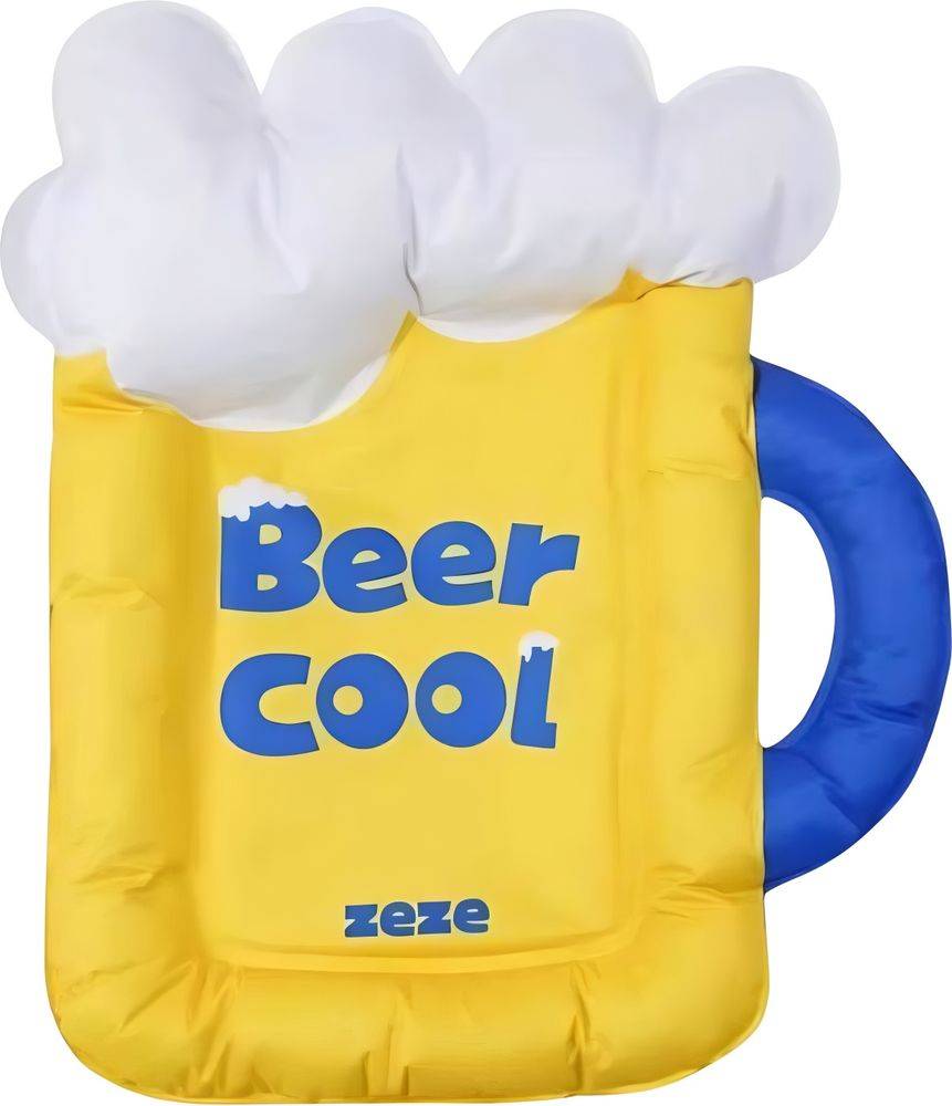 ZEZELIFE ΚΡΕΒΑΤΙ ΓΑΤΑΣ ZEZELIFE COOLING MAT COLORFUL BEER YELLOW (80X67X6CM )