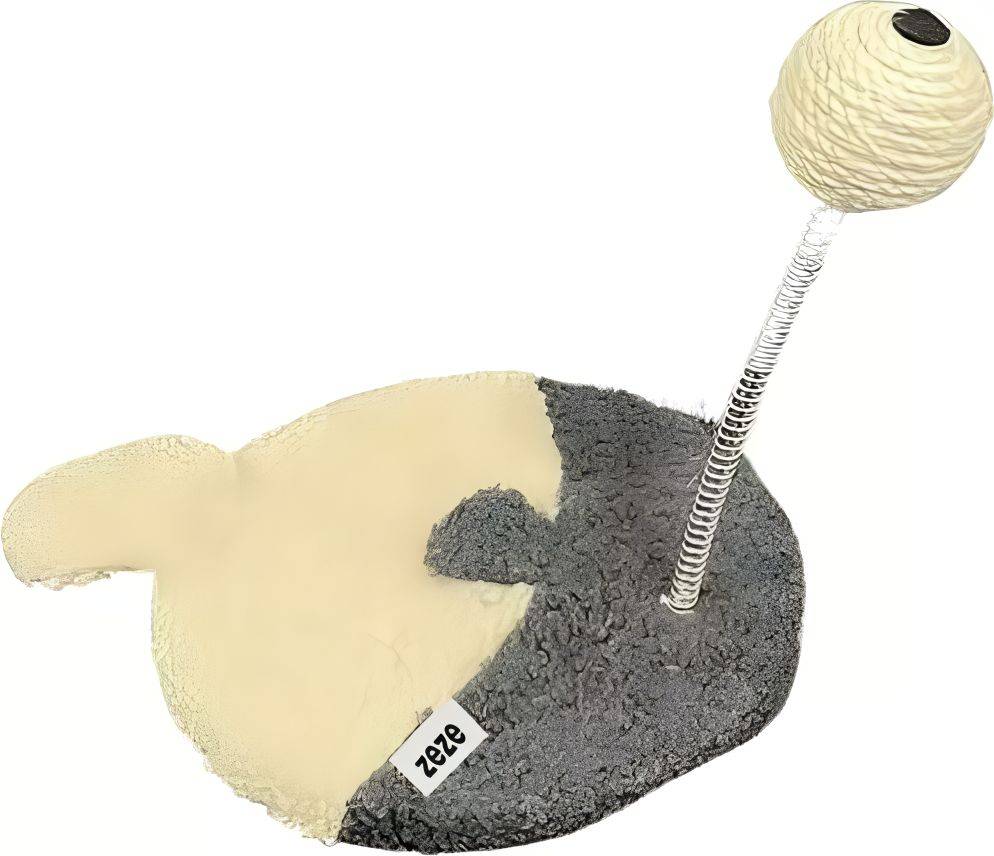 ZEZELIFE ΝΥΧΟΔΡΟΜΙΟ ZEZE SCRATCH TOY FISH (17,5X17,5X22CM)