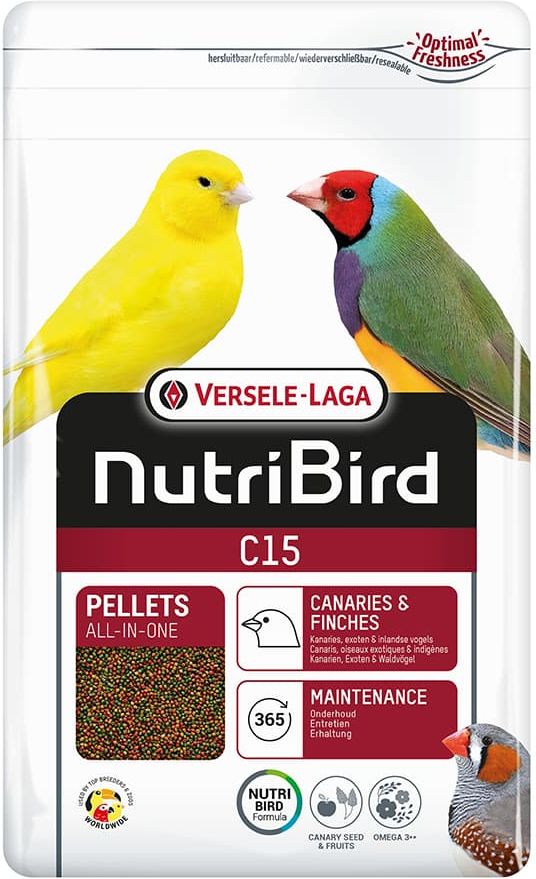 VERSELE-LAGA ΤΡΟΦΗ VERSELE LAGA C15 ΓΙΑ ΚΑΝΑΡΙΝΙΑ - ΠΑΡΑΔΕΙΣΙΑ (1KG)