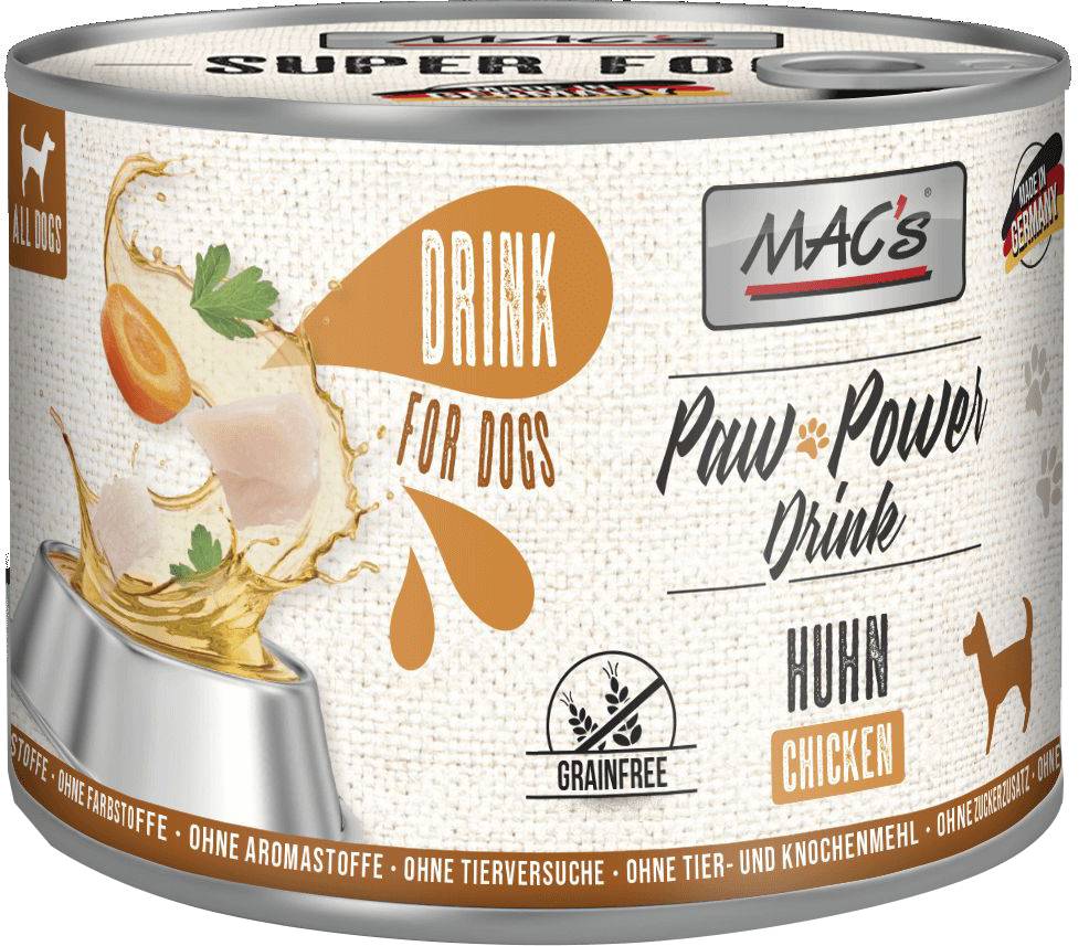 ΥΓΡΗ ΤΡΟΦΗ MACS DOG PAW POWER DRINK ΚΟΤΟΠΟΥΛΟ (200GR) MACS