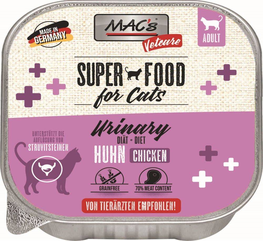 ΥΓΡΗ ΤΡΟΦΗ ΓΑΤΑΣ MACS VETCARE URINARY ΚΟΤΟΠΟΥΛΟ (100GR)