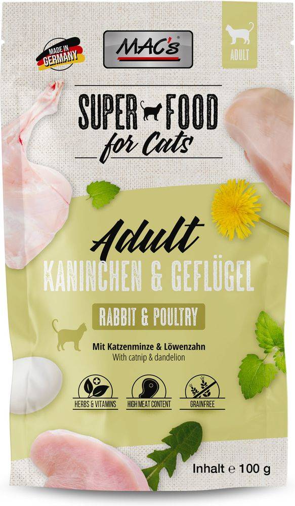 ΦΑΚΕΛΑΚΙ ΓΑΤΑΣ MACS POUCH ΜΕ ΚΟΥΝΕΛΙ - ΠΟΥΛΕΡΙΚΑ (100GR)