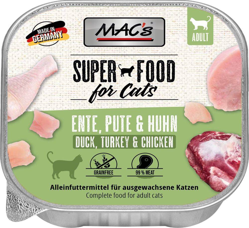 MACS ΔΙΣΚΑΚΙ ΓΑΤΑΣ MACS TRAY ΓΑΛΟΠΟΥΛΑ - ΚΟΤΟΠΟΥΛΟ (100GR)