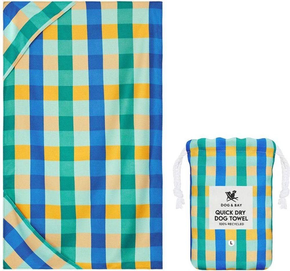 ΠΕΤΣΕΤΑ ΣΚΥΛΟΥ DOCK - BAY PUPPY PLAID (120X90CM)