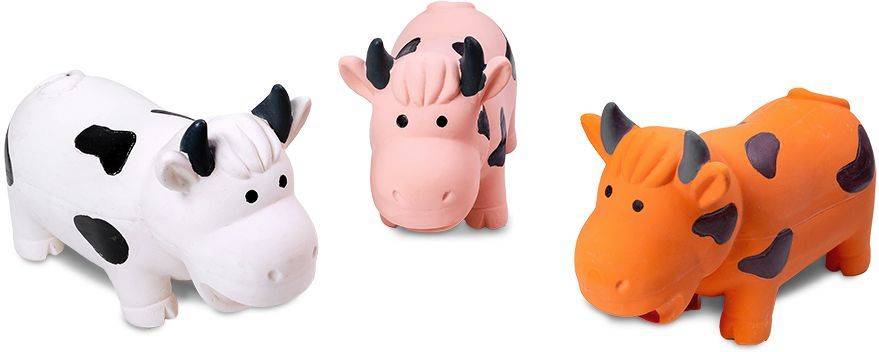 GLEE ΠΑΙΧΝΙΔΙ ΣΚΥΛΟΥ GLEE COW LATEX