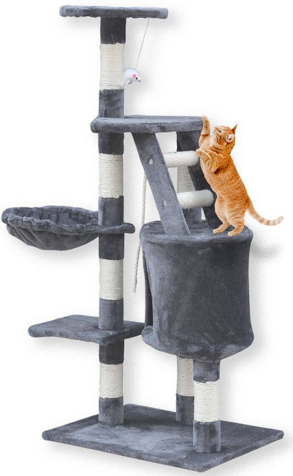 ΝΥΧΟΔΡΟΜΙΟ ΓΑΤΑΣ GLEE ARIA GREY (55X40X120CM) GLEE