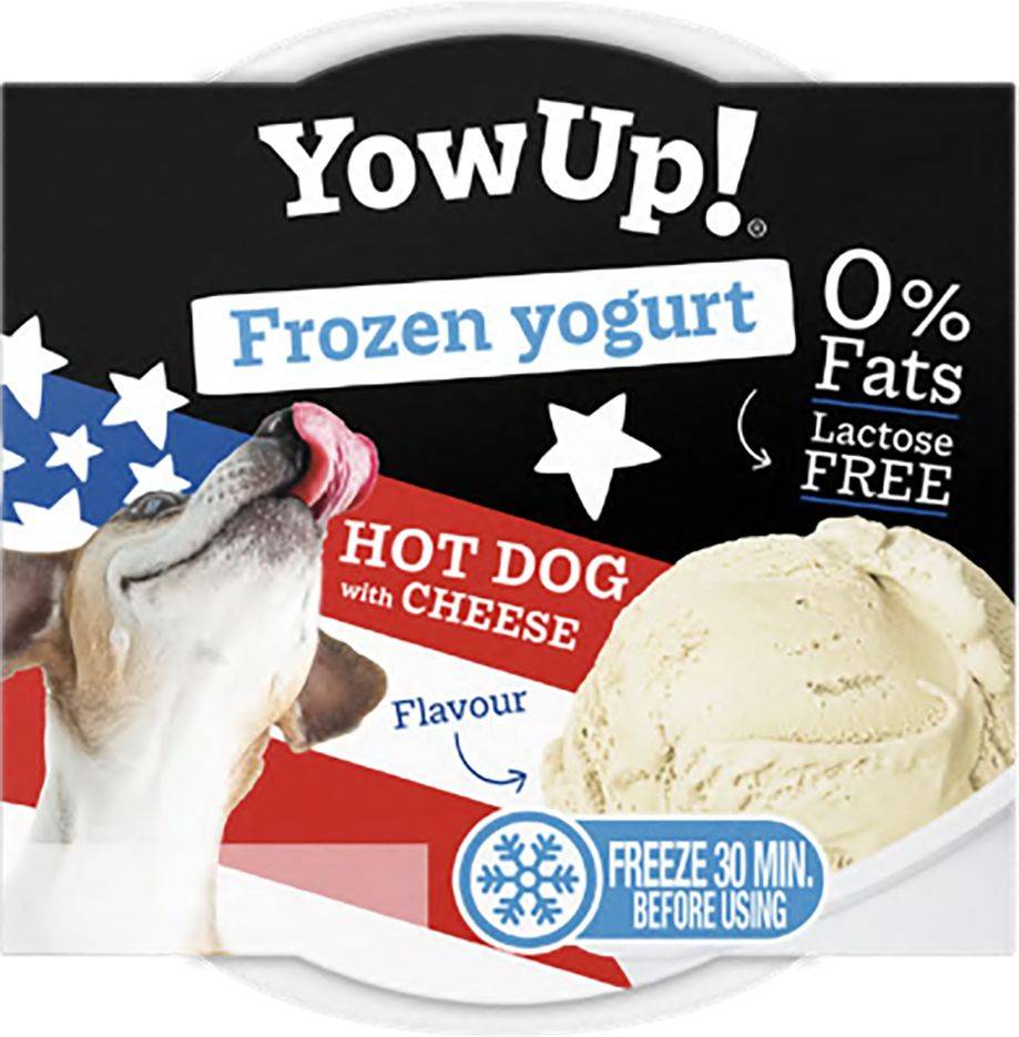ΠΑΓΩΤΟ YOW UP HOT DOG - CHEESE (110GR) YOW UP
