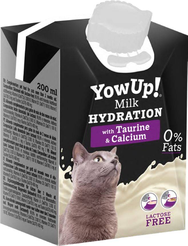 YOW UP ΓΑΛΑ YOW UP CAT MILK HYDRATION (200ML)