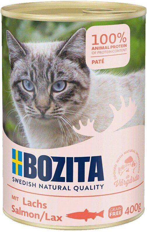 ΚΟΝΣΕΡΒΑ BOZITA PATE ΣΟΛΟΜΟΣ (400GR) BOZITA