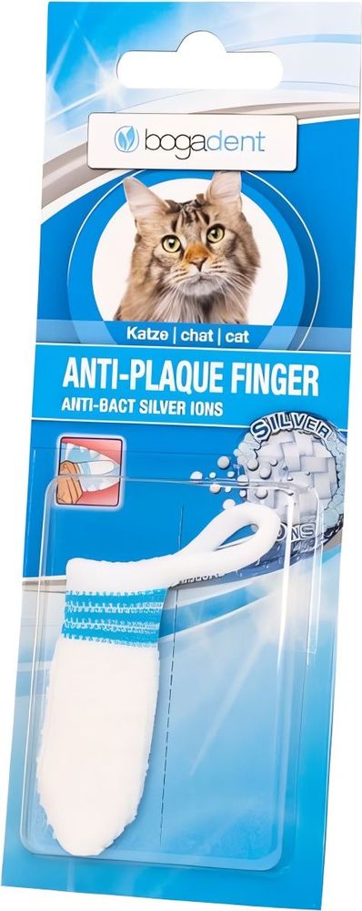 BOGAR ΓΑΝΤΙ ΔΑΚΤΥΛΟΥ BOGAR ANTI-PLAQUE ΓΙΑ ΚΑΘΑΡΙΣΜΟ ΔΟΝΤΙΩΝ ΓΑΤΑΣ