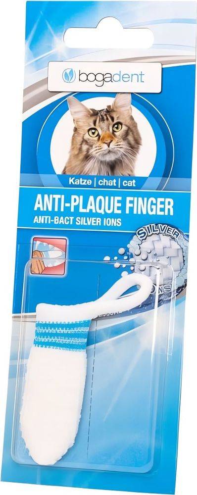 ΓΑΝΤΙ ΔΑΚΤΥΛΟΥ BOGAR ANTI-PLAQUE ΓΙΑ ΚΑΘΑΡΙΣΜΟ ΔΟΝΤΙΩΝ ΓΑΤΑΣ BOGAR