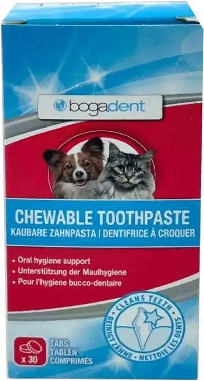 BOGAR ΟΔΟΝΤΟΠΑΣΤΑ BOGADENT ΣΕ ΜΑΣΩΜΕΝΟ ΧΑΠΙ (15GR / 30TABLETS)