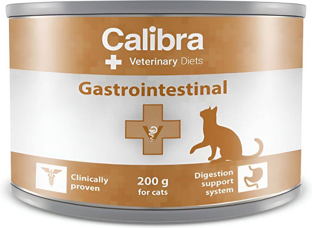 CALIBRA ΚΟΝΣΕΡΒΑ ΓΑΤΑΣ CALIBRA VD CAT CAN GASTROINTESTINAL (200GR)