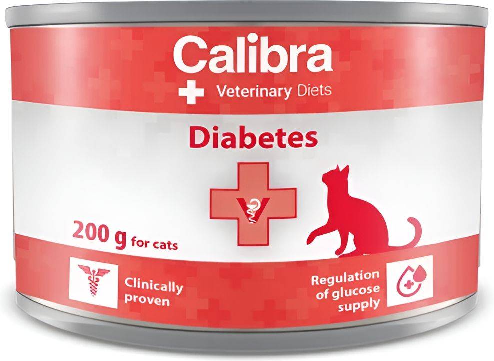 ΚΟΝΣΕΡΒΑ ΓΑΤΑΣ CALIBRA VD CAT CAN DIABETES (200GR) CALIBRA