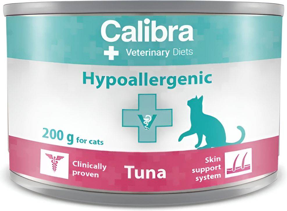 ΚΟΝΣΕΡΒΑ ΓΑΤΑΣ CALIBRA VD CAT CAN HYPOALLERGENIC ΤΟΝΟΣ (200GR) CALIBRA