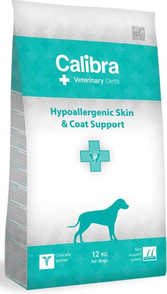 CALIBRA ΤΡΟΦΗ ΣΚΥΛΟΥ VD DOG HYPOALLERGENIC SKIN - COAT SUPPORT (12KG)