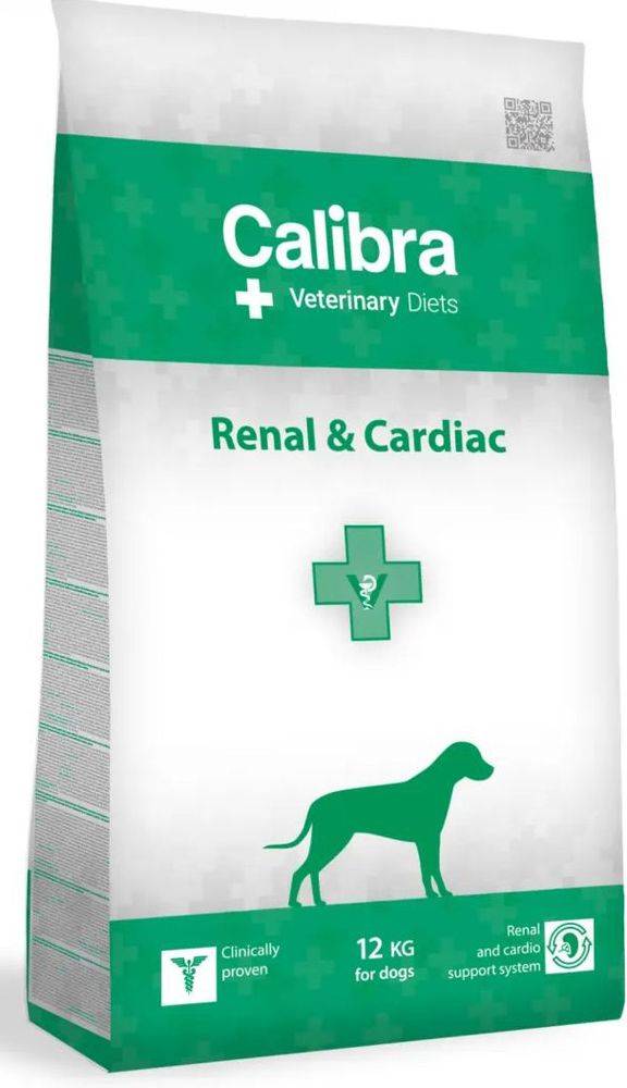 ΤΡΟΦΗ ΣΚΥΛΟΥ CALIBRA VD DOG RENAL - CARDIAC (12KG)