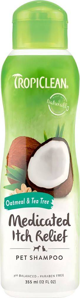 ΣΑΜΠΟΥΑΝ TROPICLEAN MEDICATED ΒΡΩΜΗ - TEA TREE (355ML)