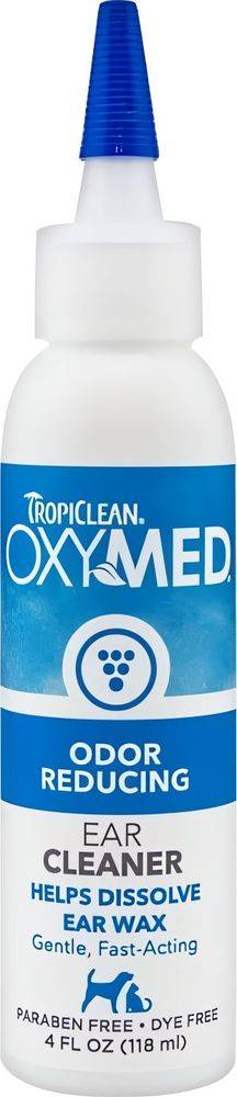 ΚΑΘΑΡΙΣΤΙΚΟ ΑΥΤΙΟΥ TROPICLEAN OXYMED EAR CLEANER (118ML)