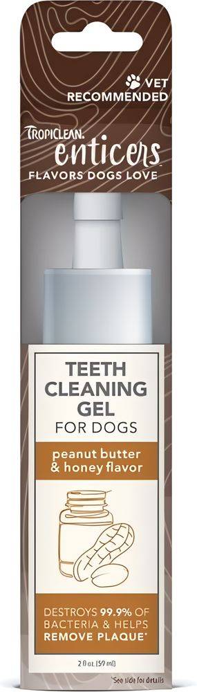TROPICLEAN GEL TROPICLEAN TEETH CLEANING BUTTER AND HONEY (59ML)