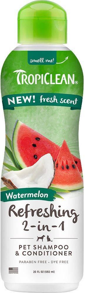 ΣΑΜΠΟΥΑΝ ΣΚΥΛΟΥ TROPICLEAN DEEP CLEANING ΚΑΡΠΟΥΖΙ - ΚΑΡΥΔΑ (592ML) TROPICLEAN