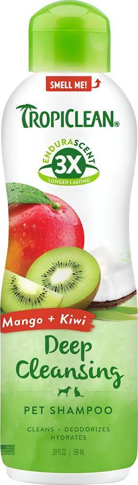 TROPICLEAN ΣΑΜΠΟΥΑΝ ΣΚΥΛΟΥ TROPICLEAN ENDURASCENT SHED CONTROL 4IN1 MANGO - KIWI (592ML)