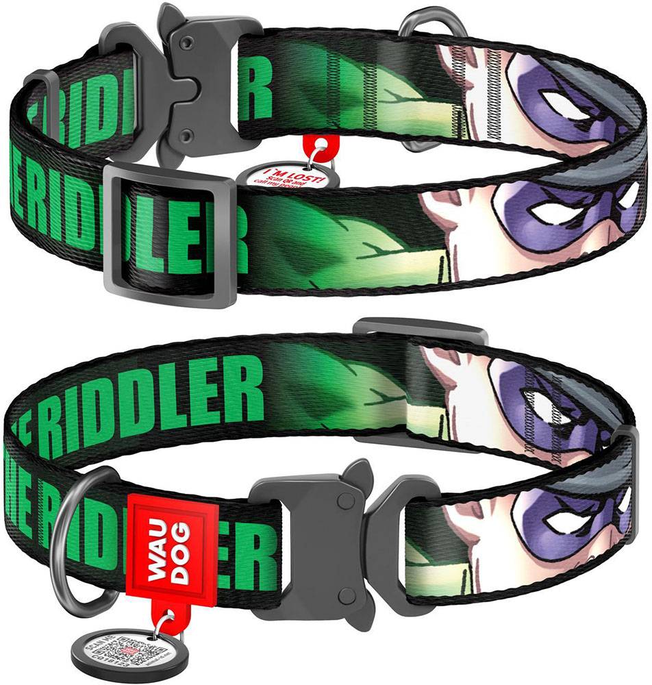 ΠΕΡΙΛΑΙΜΙΟ WAUDOG RIDDLER METAL FASTEX (25MM / 31-49CM) WAUDOG