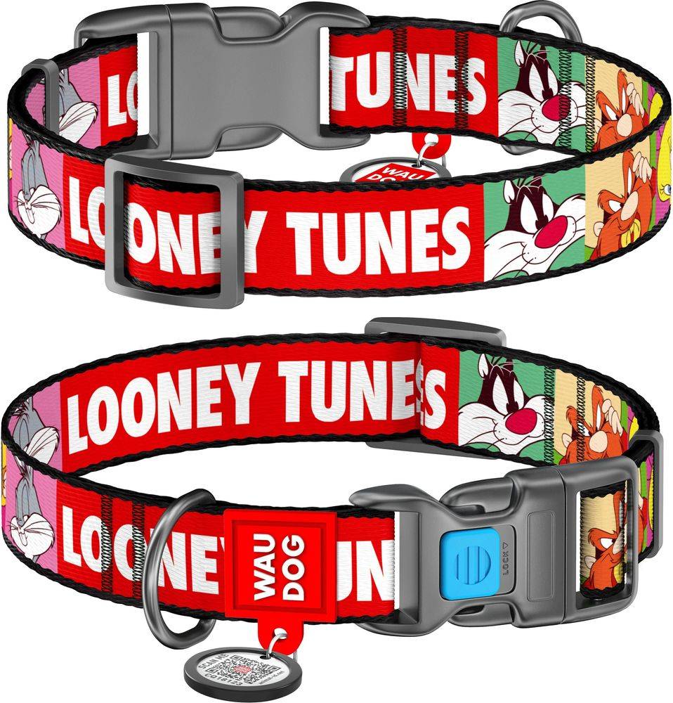 ΠΕΡΙΛΑΙΜΙΟ WAUDOG LOONEY 2 PLASTIC FASTEX (25MM / 35-58CM)