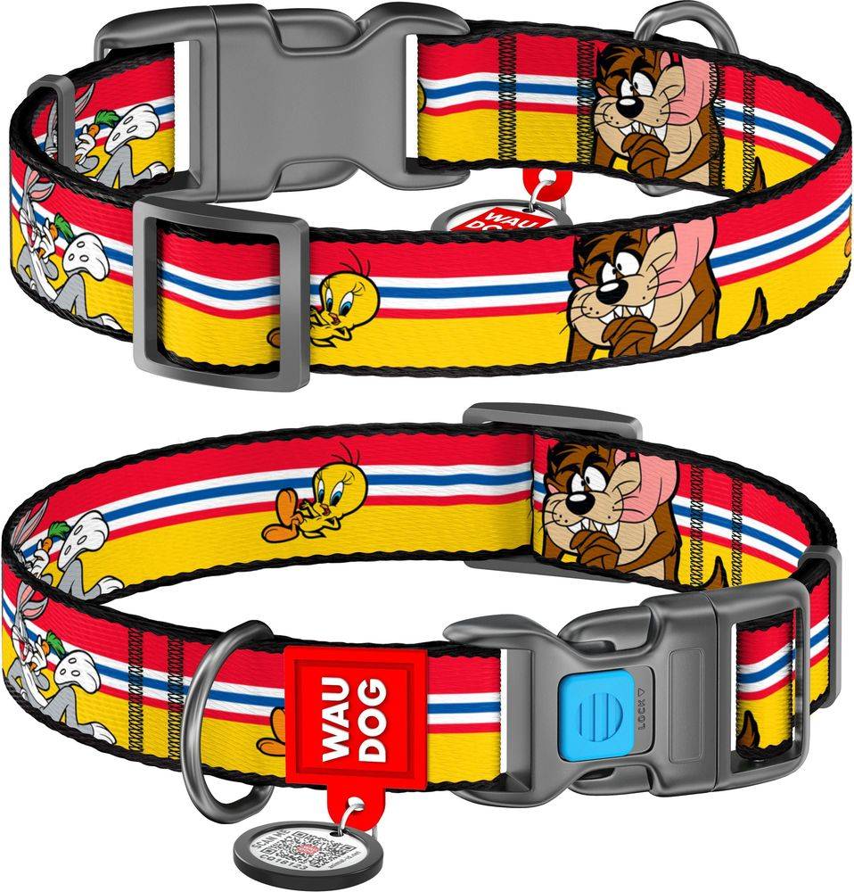 ΠΕΡΙΛΑΙΜΙΟ WAUDOG LOONEY 3 PLASTIC FASTEX (25MM / 35-58CM) WAUDOG