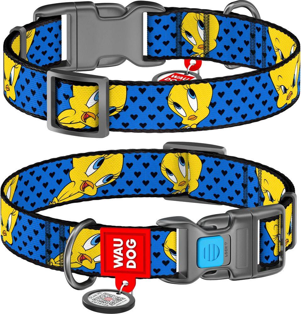ΠΕΡΙΛΑΙΜΙΟ WAUDOG LOONEY 4 PLASTIC FASTEX (25MM / 31-49CM) WAUDOG