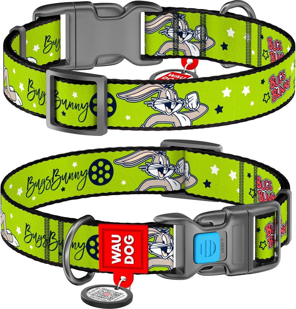ΠΕΡΙΛΑΙΜΙΟ WAUDOG LOONEY 5 PLASTIC FASTEX (25MM / 35-58CM) WAUDOG