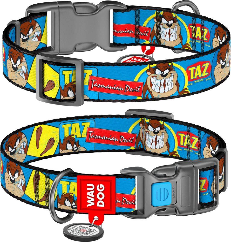 ΠΕΡΙΛΑΙΜΙΟ WAUDOG LOONEY 8 PLASTIC FASTEX ( 25MM / 35-58CM)