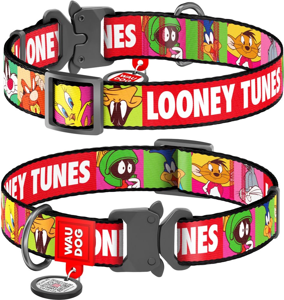 WAUDOG ΠΕΡΙΛΑΙΜΙΟ WAUDOG LOONEY 2 METAL FASTEX (25MM / 35-58CM)