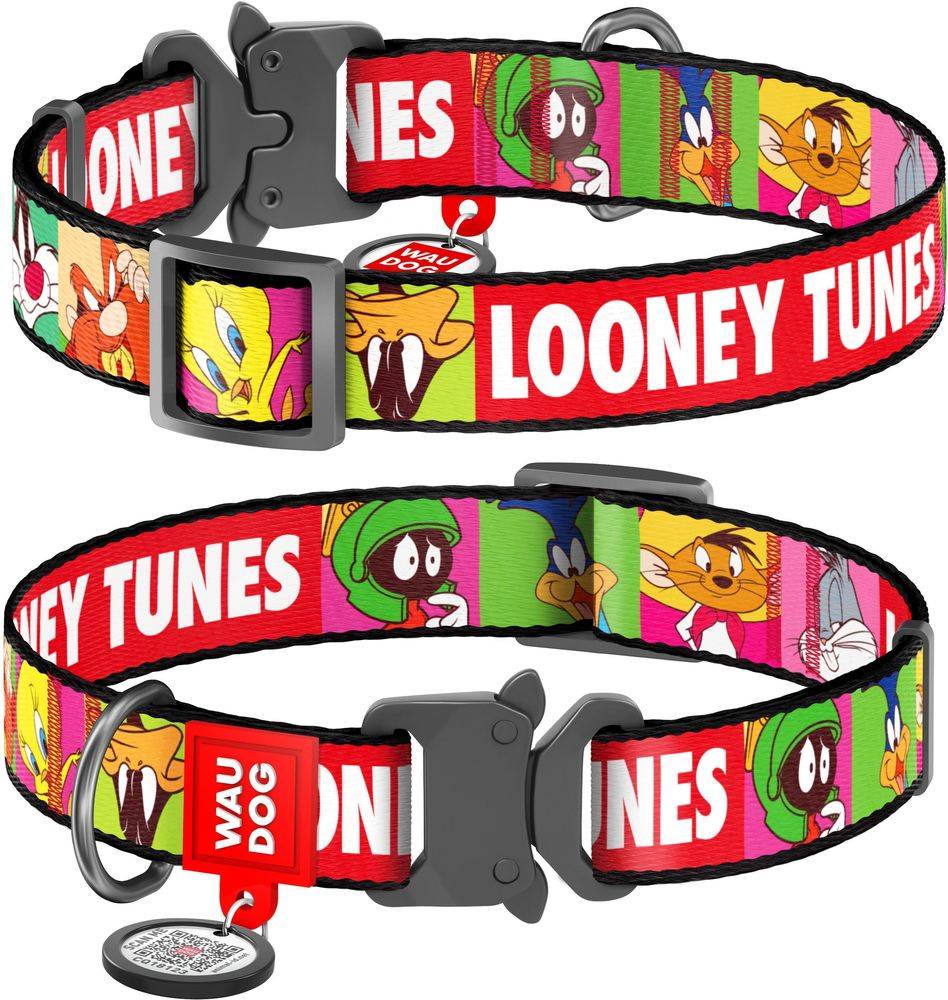 ΠΕΡΙΛΑΙΜΙΟ WAUDOG LOONEY 2 METAL FASTEX (25MM / 35-58CM)
