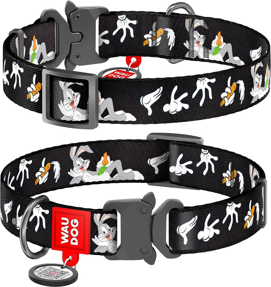 ΠΕΡΙΛΑΙΜΙΟ WAUDOG LOONEY 7 METAL FASTEX (15MM / 23-35CM)