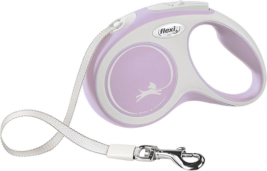 ΟΔΗΓΟΣ FLEXI COMFORT TAPE LEAD ΡΟΖ XSMALL 3M ΕΩΣ 12KG FLEXI