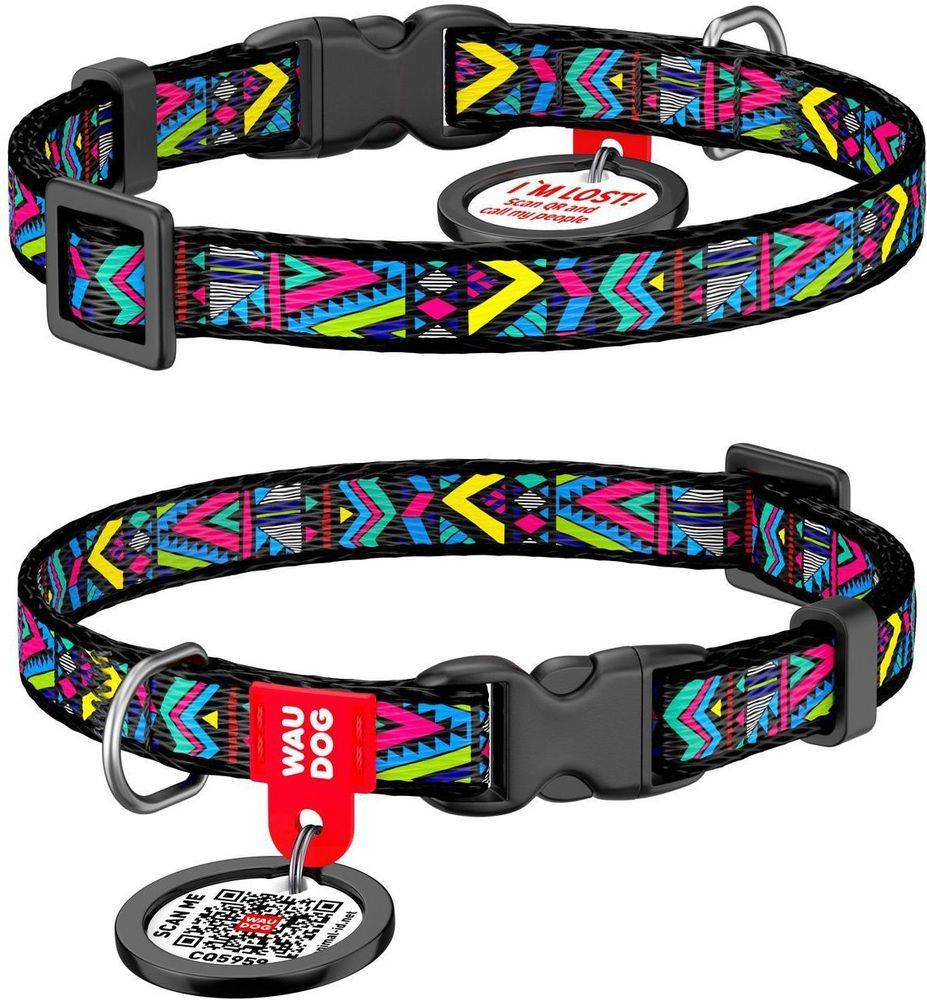 ΠΕΡΙΛΑΙΜΙΟ WAUDOG INDIE PLASTIC FASTEX (25MM / 31-49CM) WAUDOG