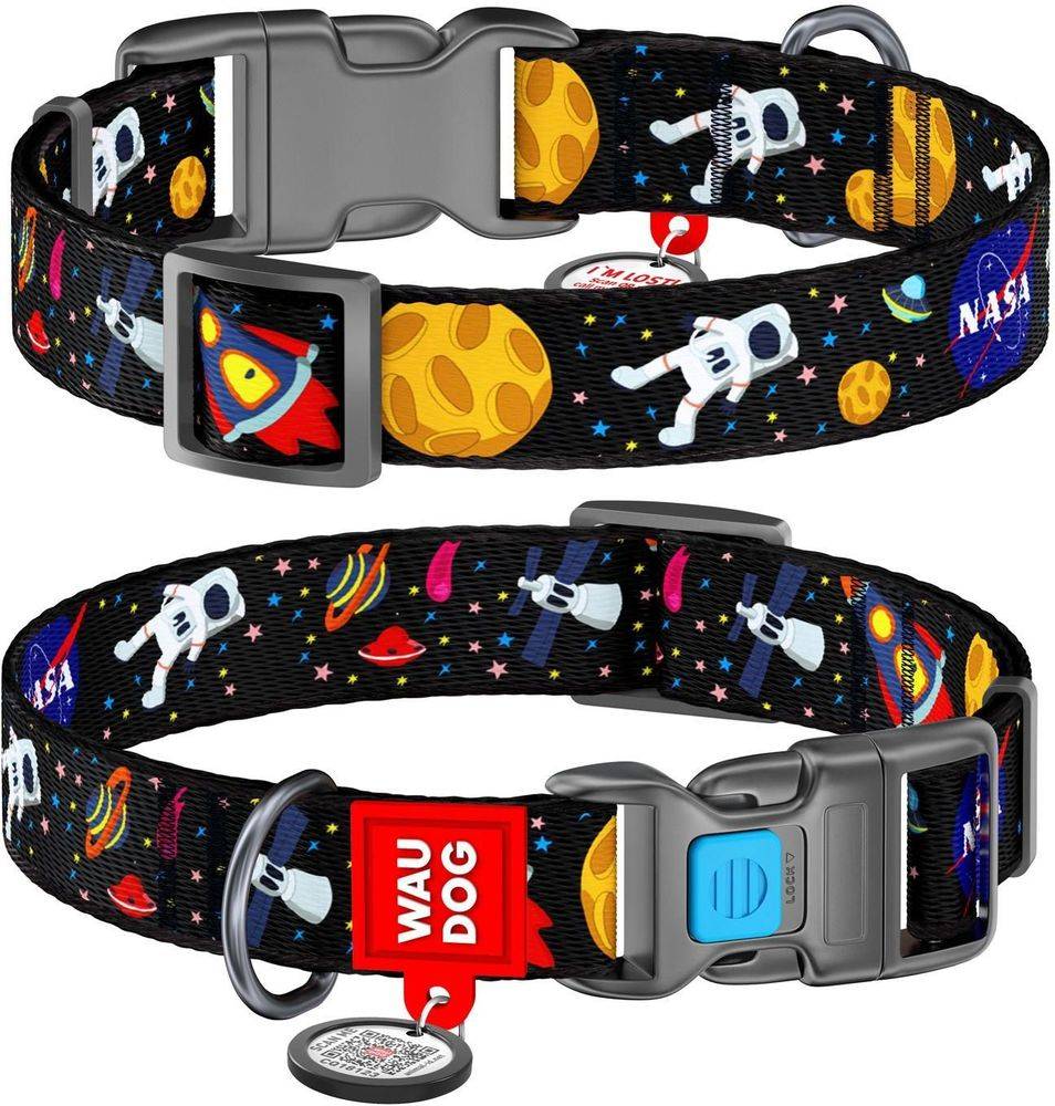 ΠΕΡΙΛΑΙΜΙΟ WAUDOG NASA PLASTIC FASTEX (25MM / 35-58CM) WAUDOG