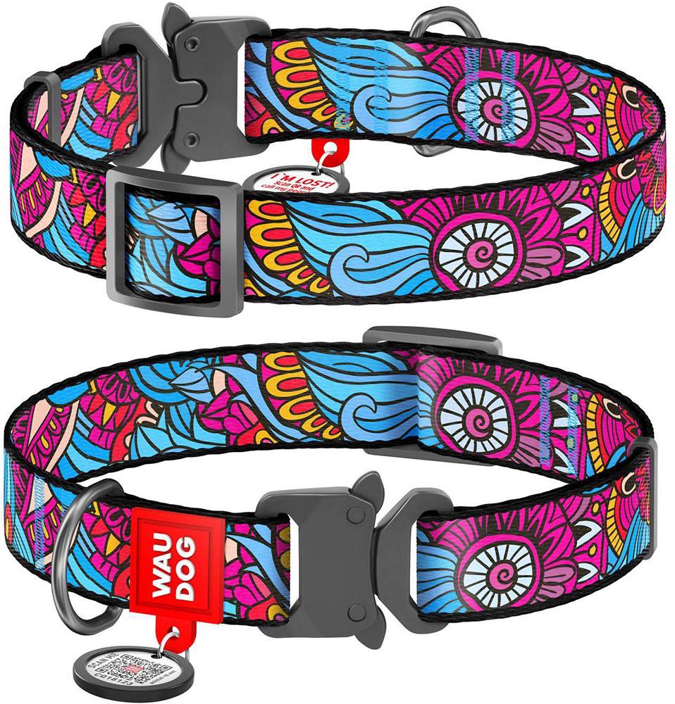 ΠΕΡΙΛΑΙΜΙΟ WAUDOG SUMMER METAL FASTEX (20MM / 24-40CM) WAUDOG