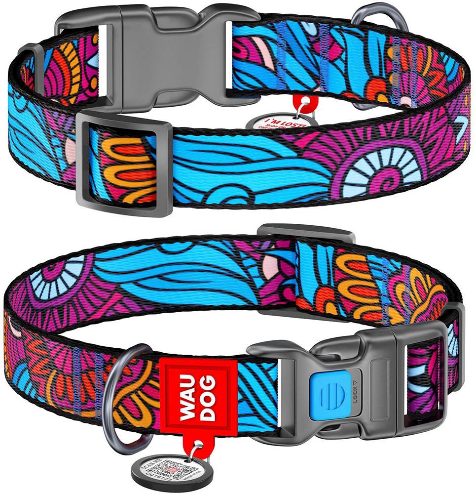 ΠΕΡΙΛΑΙΜΙΟ WAUDOG SUMMER PLASTIC FASTEX (25MM / 35-58CM)