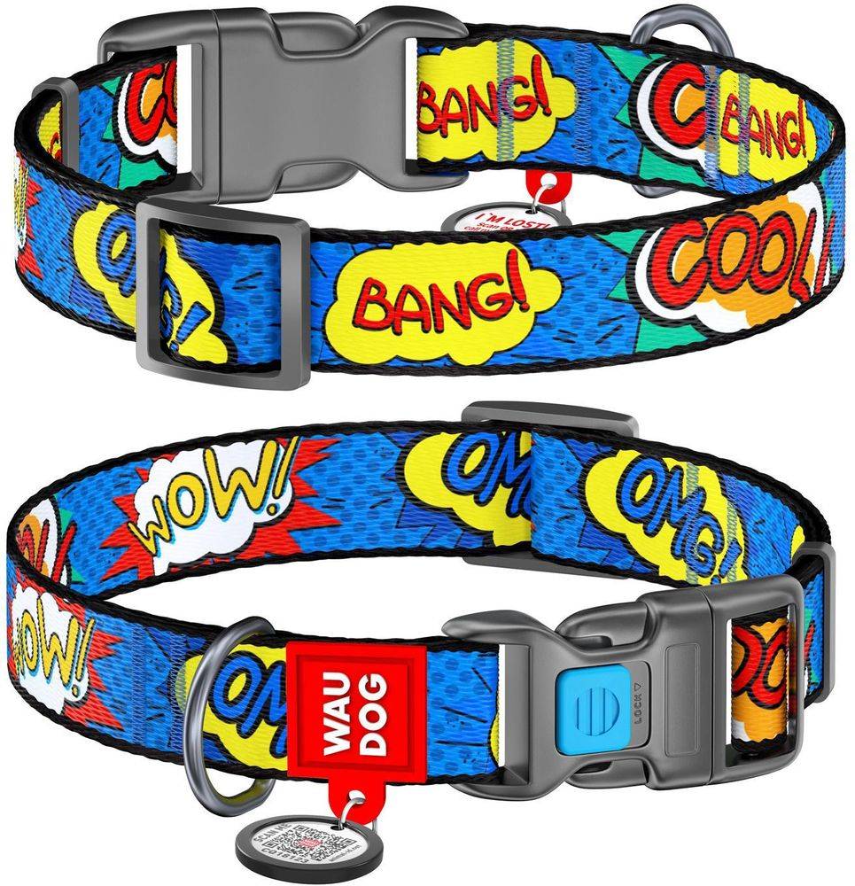 ΠΕΡΙΛΑΙΜΙΟ WAUDOG WOW PLASTIC FASTEX (15MM / 23-35CM)