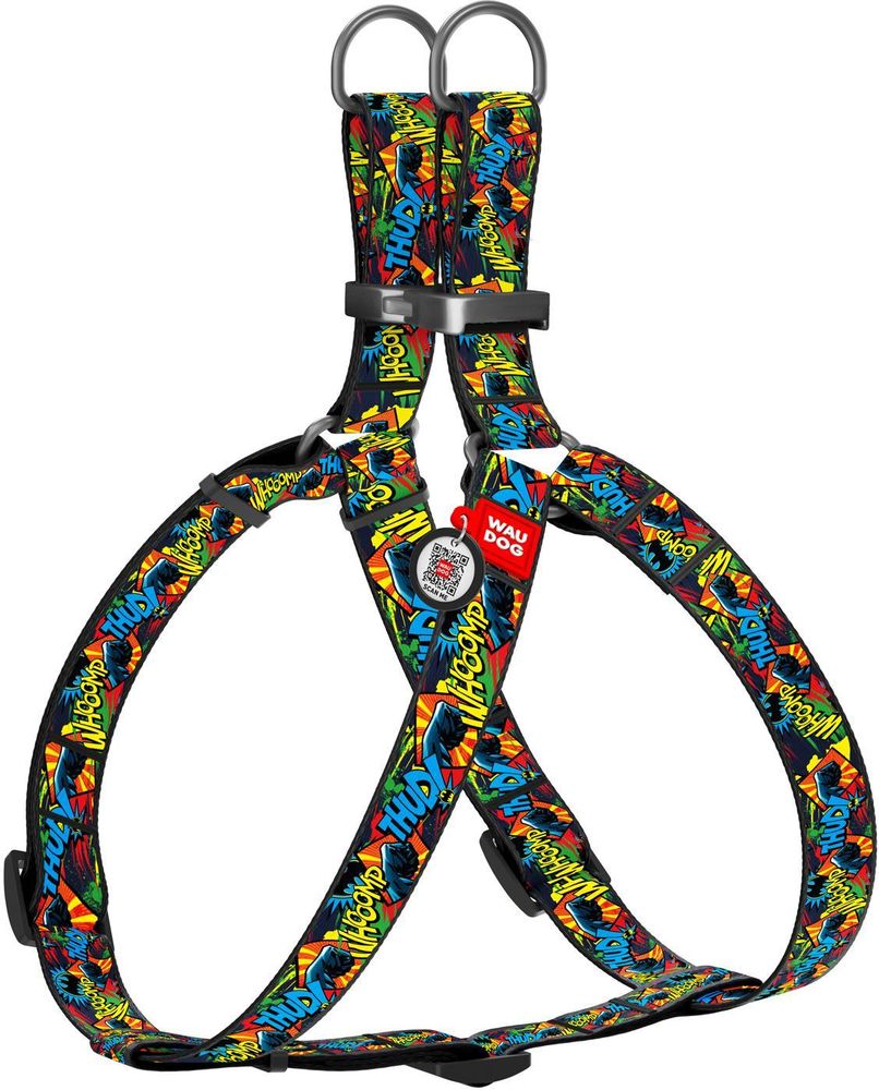 WAUDOG ΣΑΜΑΡΑΚΙ WAUDOG BATMAN BRIGHT METAL FASTEX (15MM / 40-55CM)