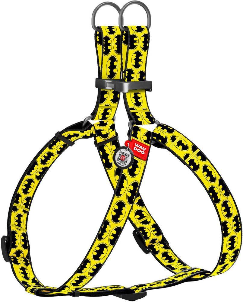 ΣΑΜΑΡΑΚΙ WAUDOG BATMAN LOGO METAL FASTEX (25MM / 60-90CM) WAUDOG