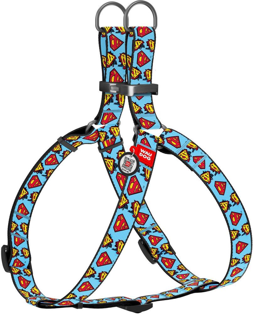 WAUDOG ΣΑΜΑΡΑΚΙ WAUDOG SUPERMAN METAL FASTEX (20MM / 50-80CM)