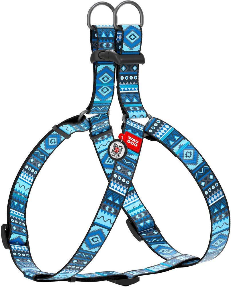 ΣΑΜΑΡΑΚΙ WAUDOG ETNO BLUE PLASTIC FASTEX (20MM / 50-80CM)