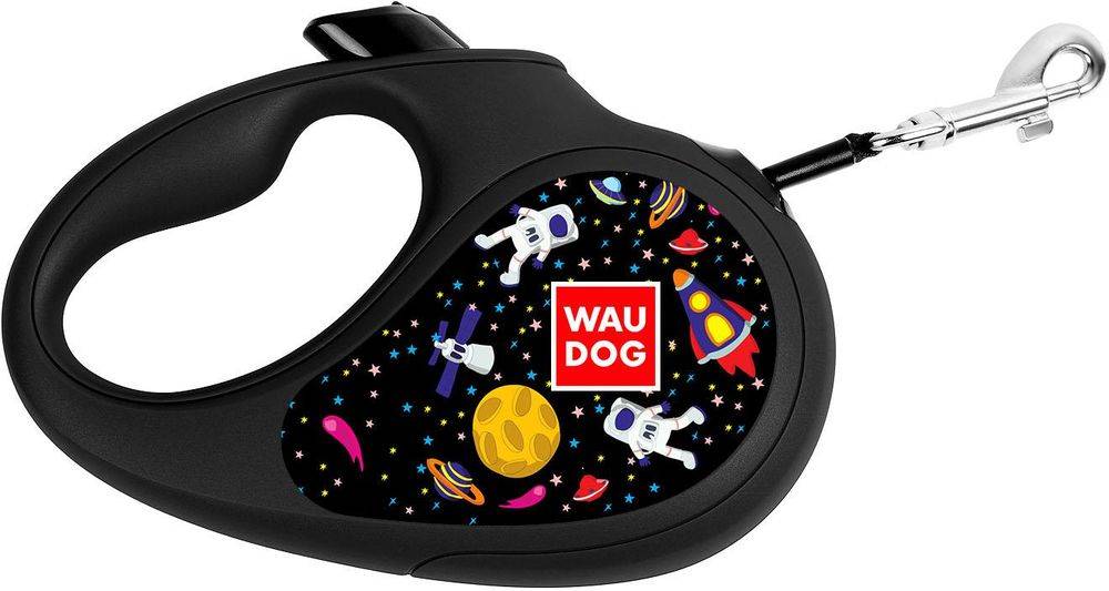 ΟΔΗΓΟΣ WAUDOG NASA REFLECTIVE TAPE ΜΑΥΡΟ (5M ΕΩΣ 50KG) WAUDOG