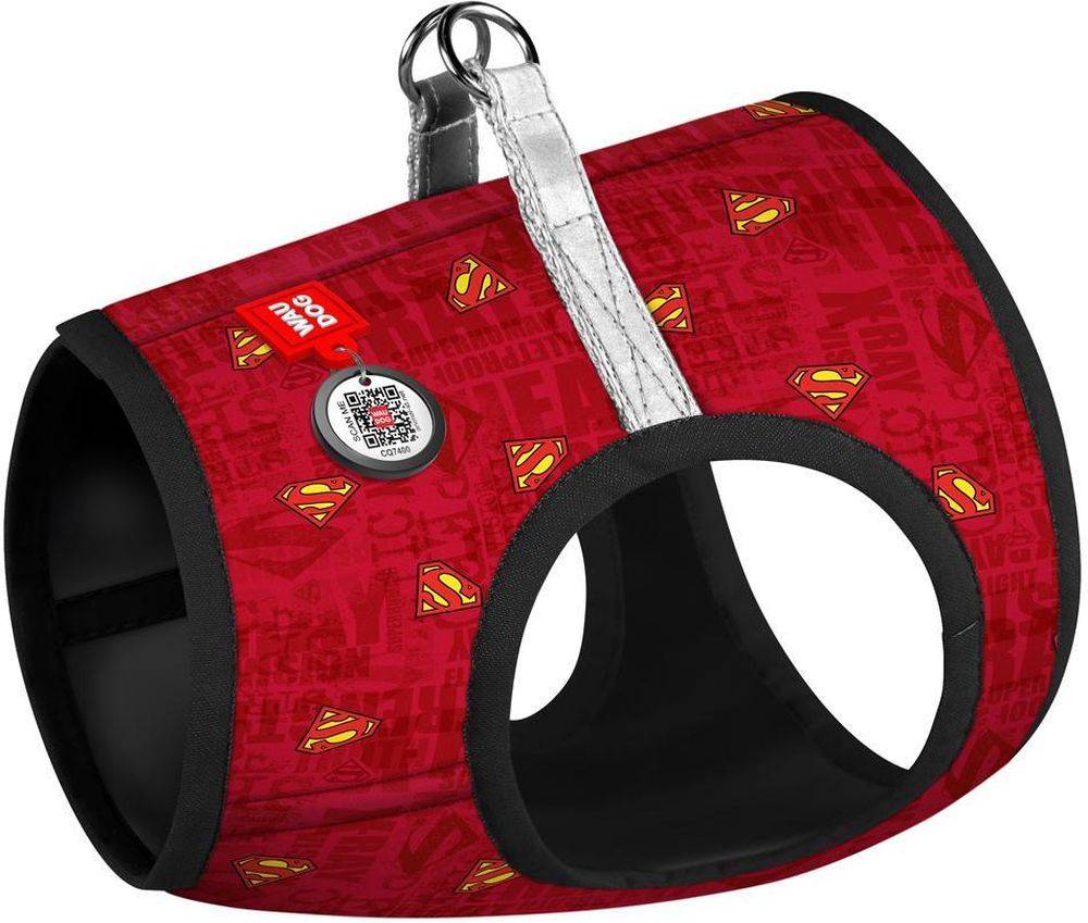 ΣΑΜΑΡΑΚΙ WAUDOG SUPERMAN RED (32-35CM X 22-24CM) WAUDOG