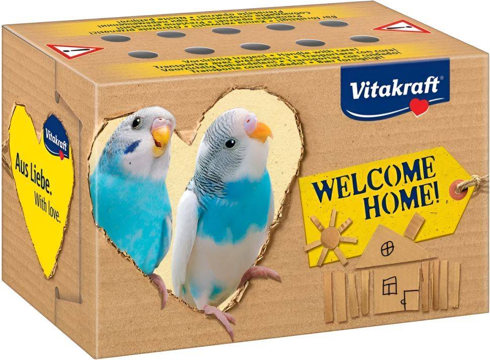 VITAKRAFT ΚΟΥΤΑΚΙ VITACRAFT ΜΕΤΑΦΟΡΑΣ ΠΤΗΝΩΝ ΧΑΡΤΙΝΟ