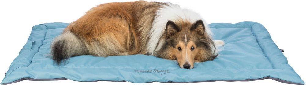 ΚΟΥΒΕΡΤΑ ΤΑΞΙΔΙΟΥ TRIXIE SAMOA ΓΑΛΑΖΙΟ ΓΚΡΙ (120X80CM)