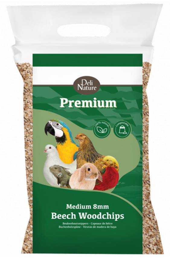 DELI NATURE ΥΠΟΣΤΡΩΜΑ DELI NATURE BEECH WOODCHIPS (12,5KG)
